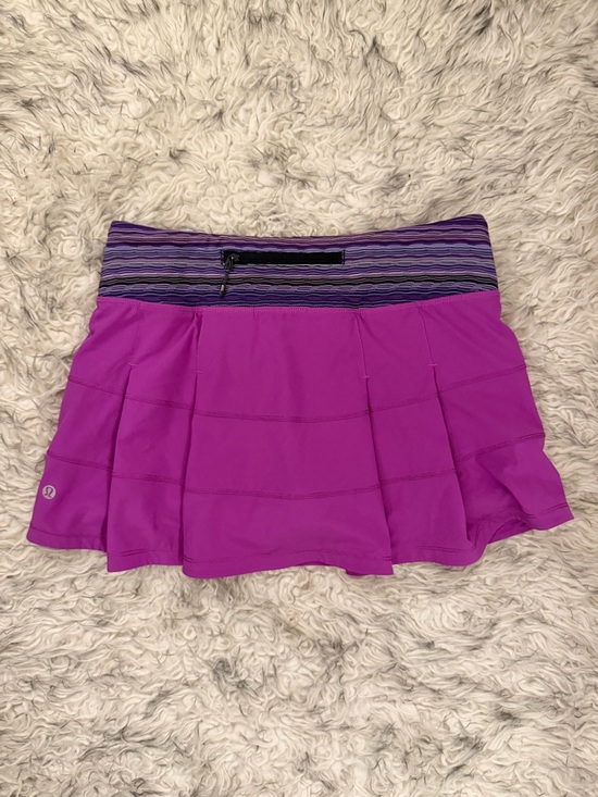 Lululemon Pace Rival Skirt II *4-way Stretch - Ultra Violet / Space Dye Twist - Picture 4 of 9